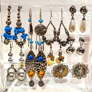 Vintage silver earrings